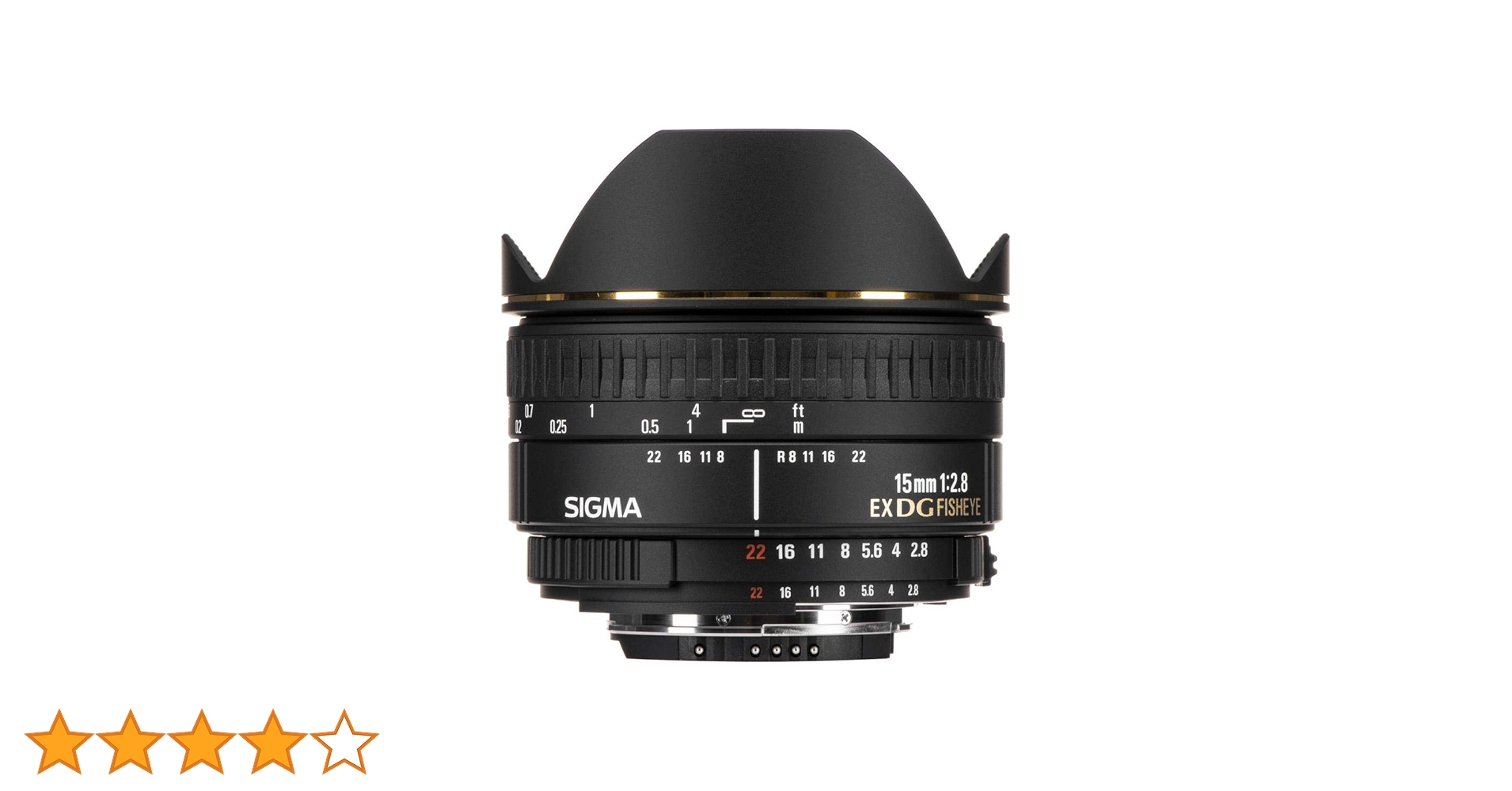 Amazon.co.jp: シグマ(Sigma) SIGMA 単焦点魚眼レンズ 15mm F2.8 EX DG